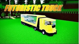 Micro block - Futuristic Truck speed build [ Roblox Build a Boat for Treasure ] Episode #14