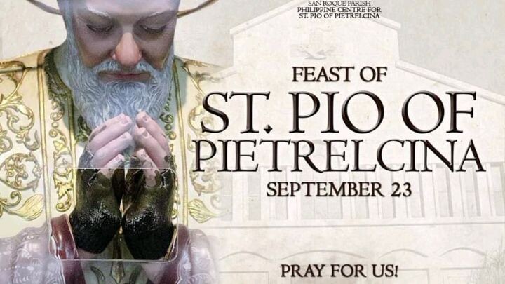 Happy Feast Day Saint Padre Pio!Please Give us A Much Better Health Condition and Longer Life