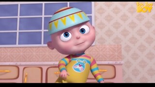 Si bayi kecil minum susu