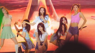 OH MY GIRL_Real Love@220715 เทศกาลกีฬาจังหวัดคยองบุก Fancam/Fancam