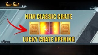New Classic Crate ? New Lucky Crate Opening 🔥 PUBG Mobile Kr