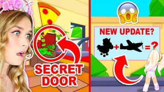 *SECRET* DOOR GLITCHED Out Of *NEW* PIZZA SHOP In Adopt Me! (Roblox)