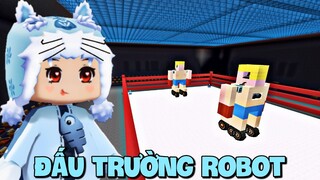 Đại chiến Robot Đấu Sĩ trong Mini World | Mini Game | Meowpeo