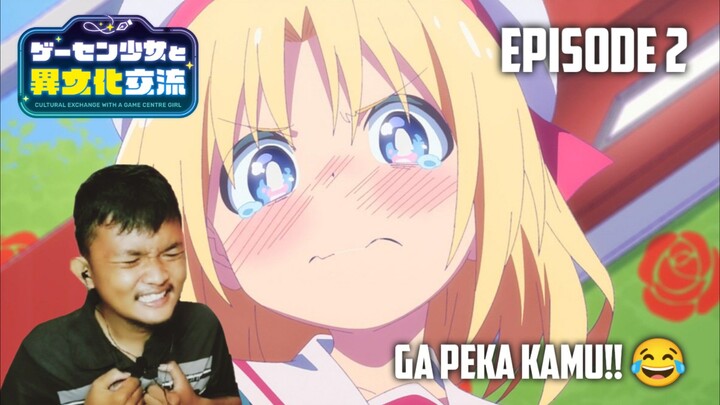 AHHH GULA DARAHKU 😤 | Game Center Shoujo to Ibunka Kouryuu Episode 2 REACTION INDO