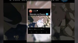 Gaara Vs Naruto 🔥#naruto #shorts #sasuke #uchiha #madara #itachi #jiraiya