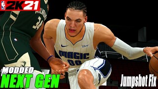 Aaron Gordon / Jumpshot Fix NBA2K21 / Next Gen Mod  / Side-by-Side Comparison
