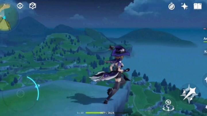 dinving funny test 😂🤣 || genshin impact . tonton ya guys