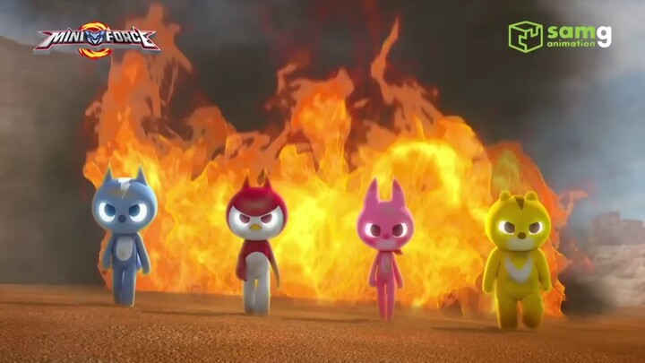 lagu opening miniforce versi Mandarin