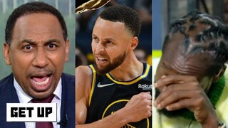 GET UP "Stephen Curry destroyed LeBron legacy" Stephen A & Pat Bev on Warriors win Mavs West Finals