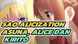 SAO Alicization
Asuna, Alice dan Kirito