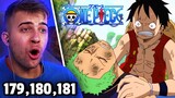 ENERU DEFEATS ZORO!! One Piece Episode 179, 180 & 181 REACTION + REVIEW