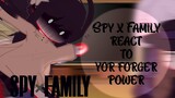 WISE react to Yor forger's || S2 react || Spy x family react