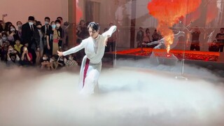 [舞者李响＆冯放] 近距离饭拍 殇展览闭幕式表演