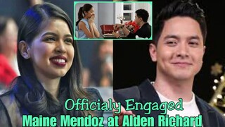 Sa Wakas! Alden Richard  NAGALOK na Ng KASAL kay Maine Mendoza!