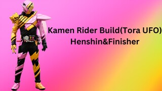 Kamen Rider Build(ToraUFO) Henshin &Finisher