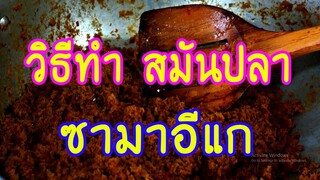 มาดูมากันEP22 : สมันปลา หรือ ซามาอีแก