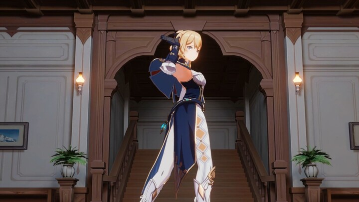 [Genshin Impact MMD] Leader Qin is so pretty