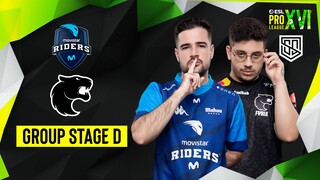 ÁP ĐẢO HOÀN TOÀN! FURIA VS RIDERS | GROUP STAGE D | ESL PRO LEAGUE SEASON 16