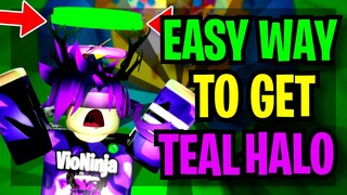 Best and Easiest Method to Get TEAL HALO in Tower of Hell l Roblox l VioNinja