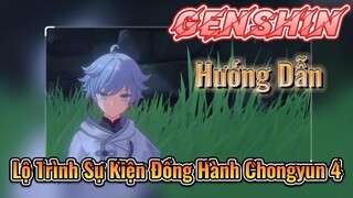 [Genshin, Hướng Dẫn] Lộ Trình Sự Kiện Đồng Hành Chongyun 4