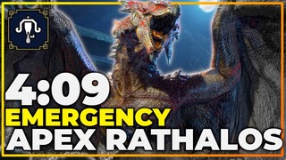 NEW EMERGENCY APEX RATHALOS LIGHTBOWGUN 4:09 | MONSTER HUNTER RISE