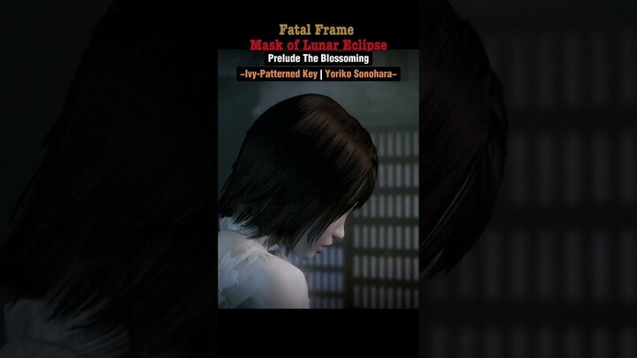 Fatal Frame Mask of Lunar Eclipse (Shorts Video) Blossoming Ivy Patterned Key  Yoriko Sonohara