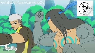 Flipaclip Fight Animation | Chou vs Badang | Mobile Legends Bang Bang fan animation