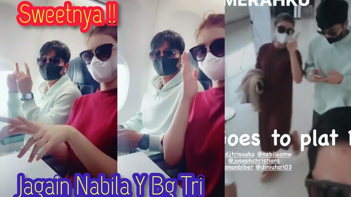 SWEETNYA TRI SUAKA JAGAIN NABILA ❤ HARUS BARENGAN TERUS 😍
