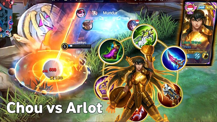 Chou Insane || Chou vs Arlot Mode Lock On!!