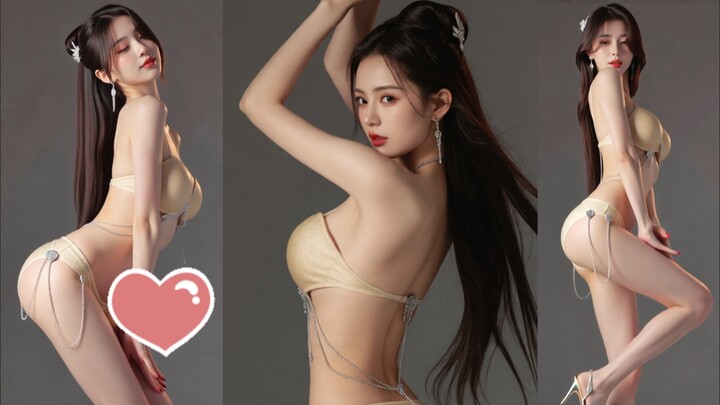 [Must-See Gem] Great Content: Fresh Young Junior Sister. Sexy Ancient-Style Beauty Dances, Showcasin