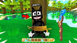 เมื่อผมถูกสาป เป็น Cartoon cat ในมินิเวิลด์!!👹😨 (Miniworld ลุงบ้วย)