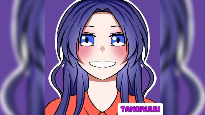 Fanart | Senyum Cerah Riang