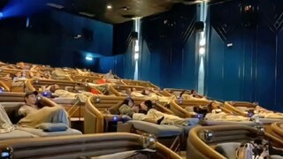 This movie theater totally baffled me.