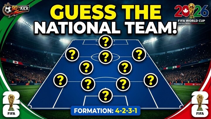 99% of fans fail to guess this NATIONAL TEAM FOOTBALL?