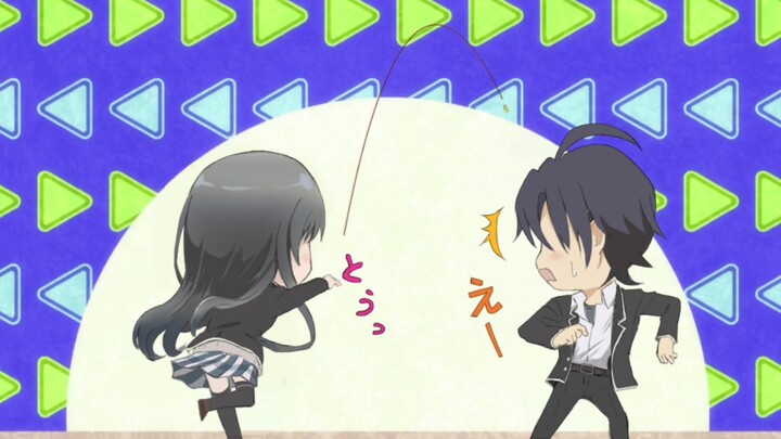 Yukino threw away O-sensei’s coffee