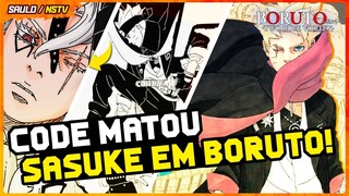 VAZOU❗ CODE DERROTA SASUKE E INVADE KONOHA❗ BORUTO TWO BLUE VORTEX CAP 1❗⚠