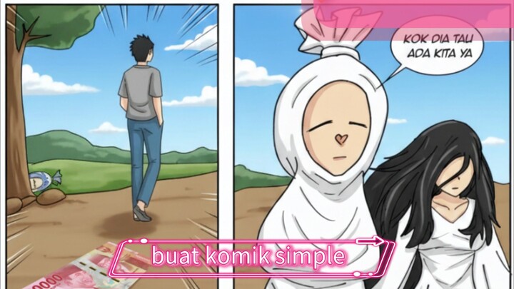 proses baut komik sederhana