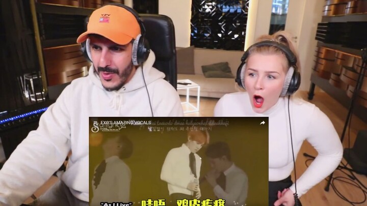 【Subtitel Mandarin/Bahasa Ganda】Kumpulan Reaksi Produser Jerman terhadap Penampilan Vokal EXO｜Semua 