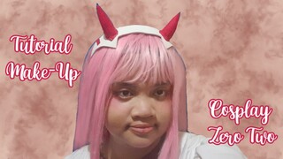 Tutorial Make-Up Cosplay Zero Two - ELLYNAHIKARI ♡