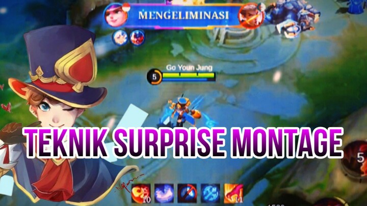 TEKNIK SURPRISE MONTAGE