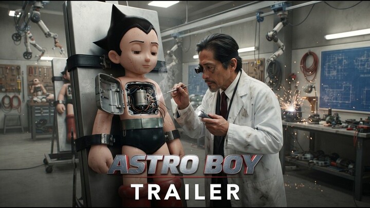 Astro Boy (2027) - Iain Armitage, Hiroyuki Sanada, Elle Fanning - Concept Traile
