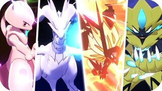 Pokémon Sword & Shield : All Legendary Pokémon Signature Moves (1080p60)