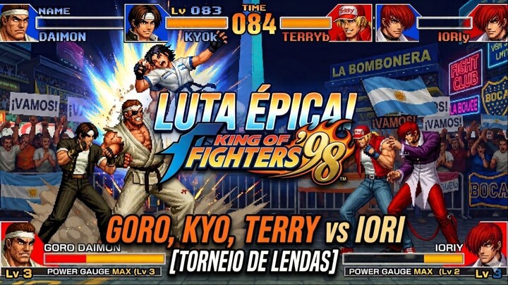 KOF 98 - Luta Épica: Daimon Tuerto vs Amane [Duelo Argentino]