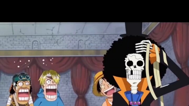 Brook is really funny, adding a lot of laughter to the Straw Hat Pirates~