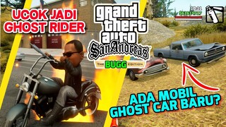 UCOK JADI GHOST RIDER GTA SA REMASTER BUG EDITION DI PS5 | DI HUTAN NEMU GHOST CAR