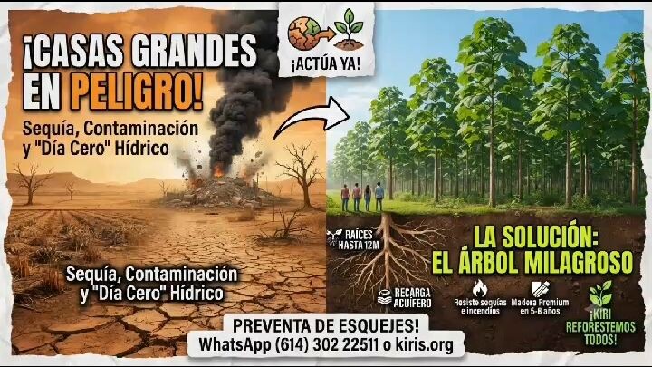 Casas Grandes Chihuahua! Colapso hídrico y de contaminación o 100% sustentable? Whats #6143022511
