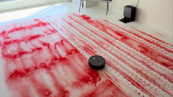 ممسحة الروبوت: وحدي مسحت البيت كله! وحدي فقط!