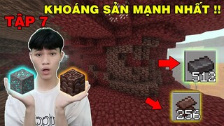 Tập 7 | SINH TỒN MINECRAFT PE1.19 | Tìm Nâng Cấp Bộ Giáp Mạnh Nhất Nơi Bí Ẩn Warden..!!