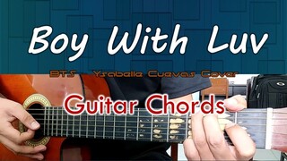 BTS - Boy With Luv ft. Halsey (Ysabelle English Cover) - Guitar Chords