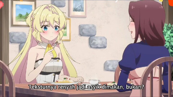 ketika Azusa penyihir kembali menjadi kecil